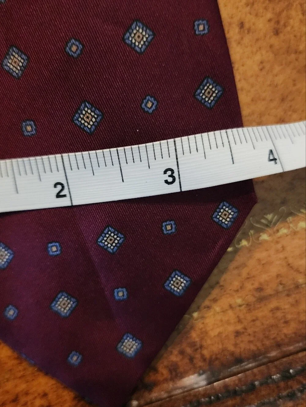 3pc Men’s Silk Tie Lot Courage Stafford Christopher Hayes Paisley Striped